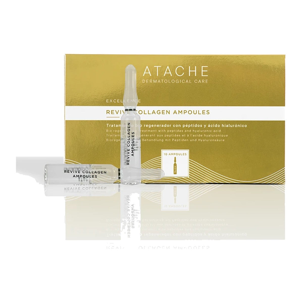 Excellence Revive Collagen Ampoules Atache — Anti-age ампули з пептидами