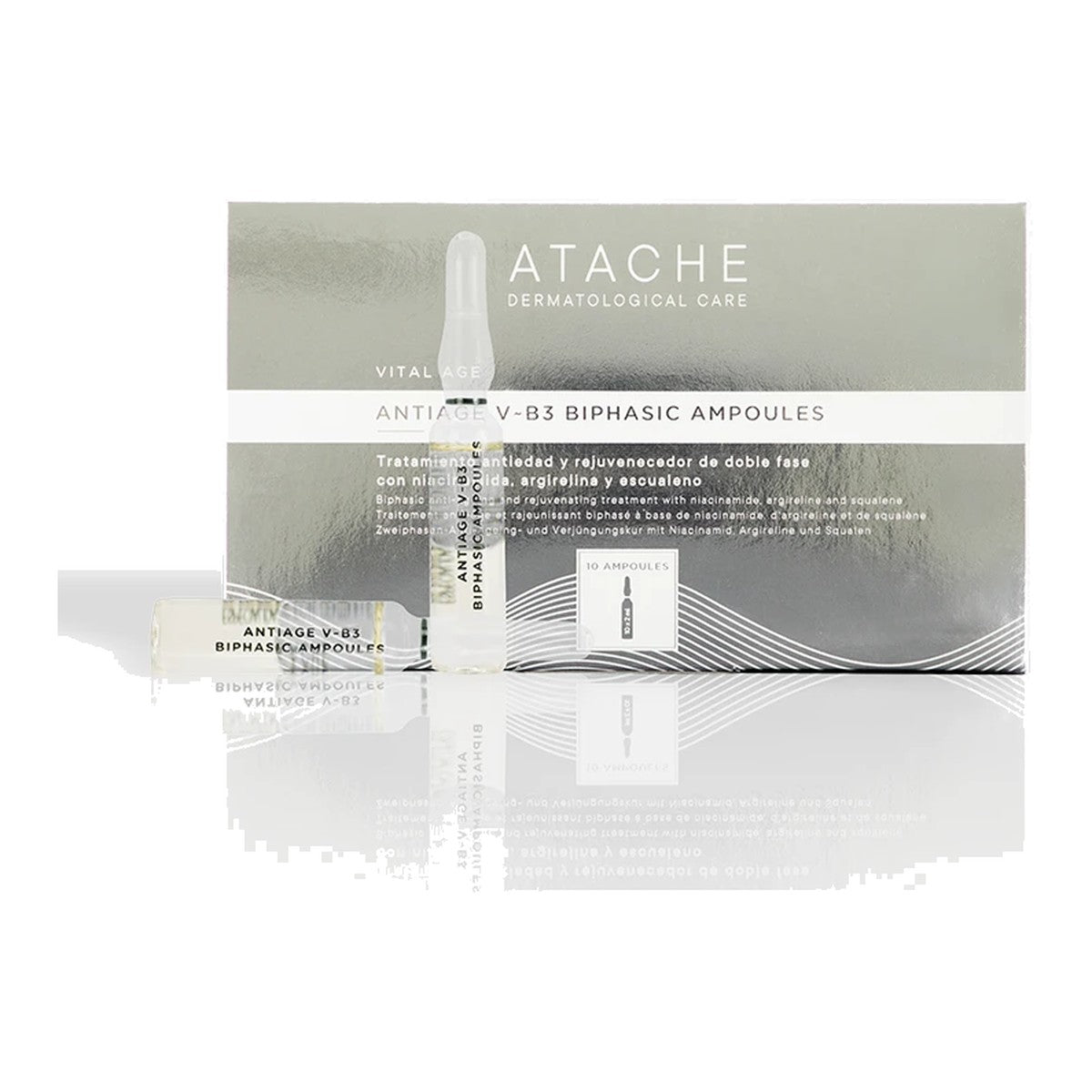 Vital Age Antiage V-B3 Biphasic Ampoules Atache — антивікові двофазні ампули
