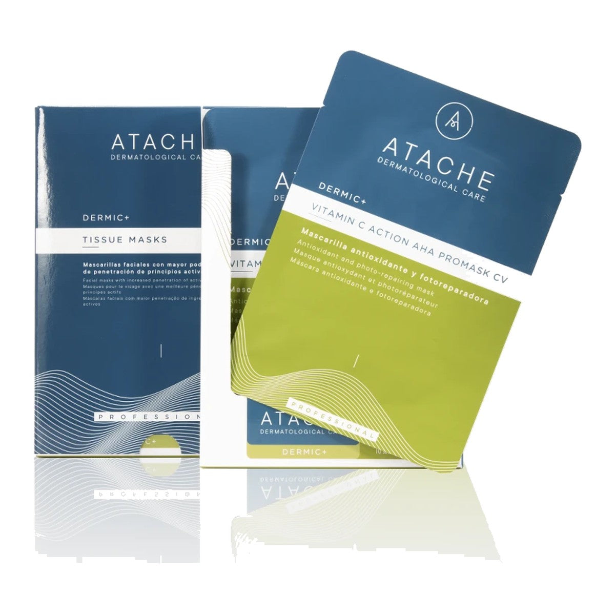 Vitamin C Action AHA PROMASK CV Atache — антиоксидантна целюлозна маска