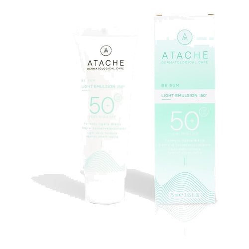 BE SUN Light Emulsion SPF 50+ Atache — сонцезахисний флюїд