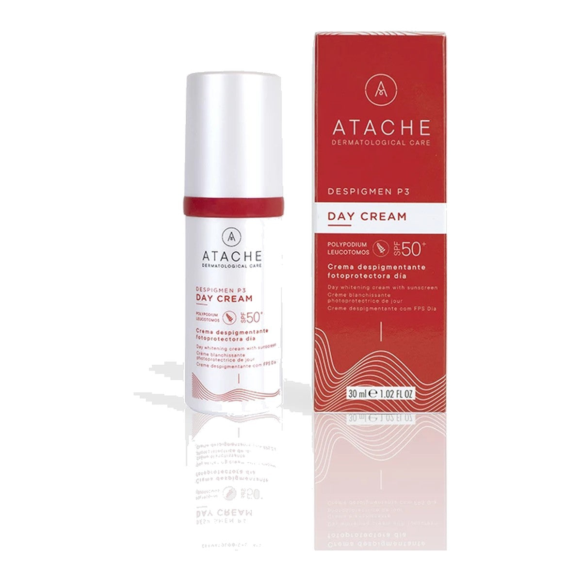 Depigment P3 Day Cream SPF 50 Atache — денний депігментувальний крем