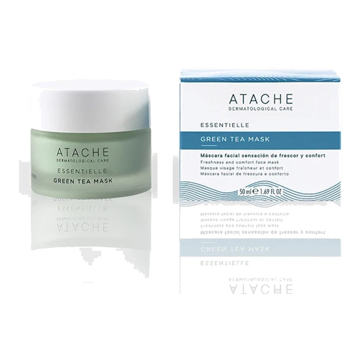 Essentielle Reafirming Mask Green Tea Atache — маска з зеленим чаєм