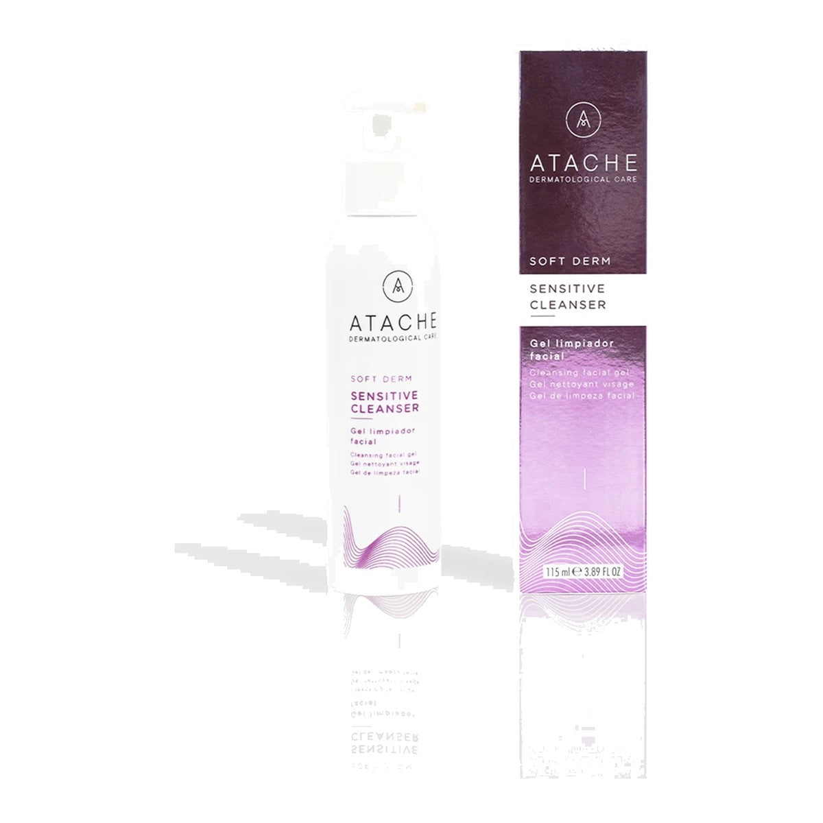 Soft Derm Sensitive Cleanser Atache — очищувальний гель для чутливої шкіри
