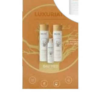 Подарунковий набір Luxuriate Mediceuticals — шампунь, кондиціонер, серум
