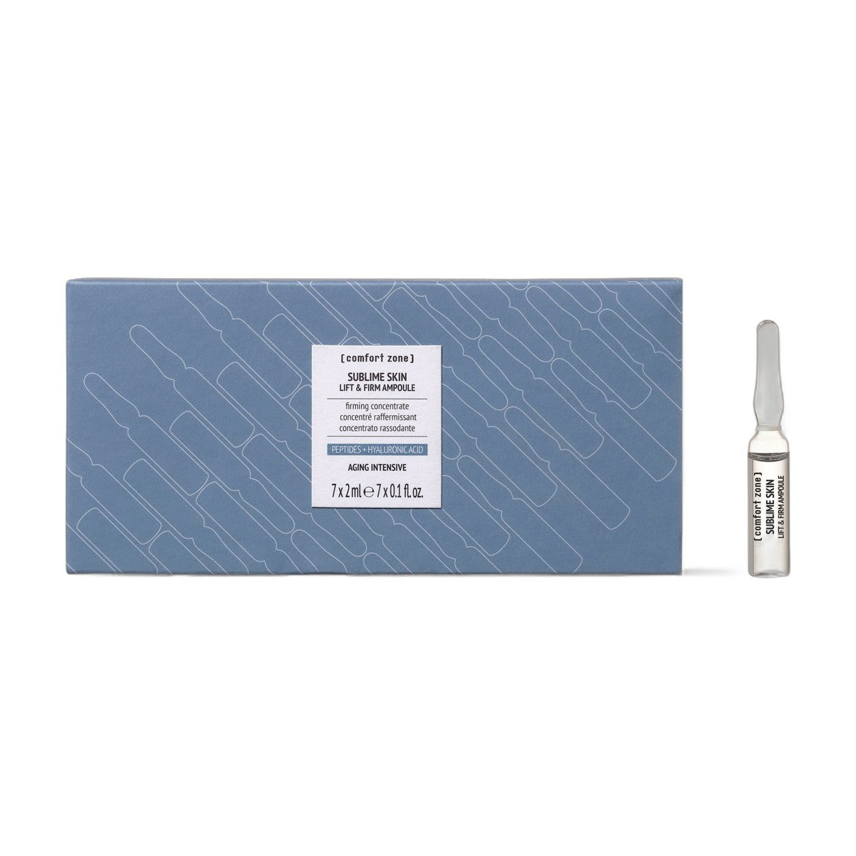Sublime Skin Lift&Firm Ampoule Comfort Zone — ампули для ліфтингу та зміцнення шкіри