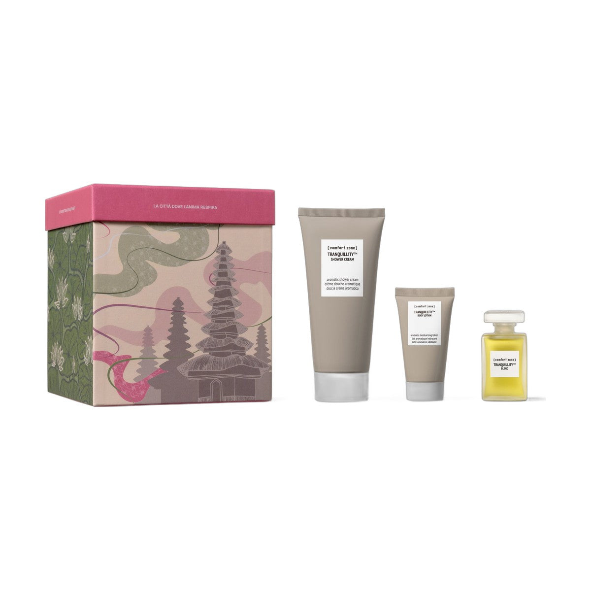 The City Of Serenity Kit Comfort Zone — ароматичний зволожувальний набір для тіла