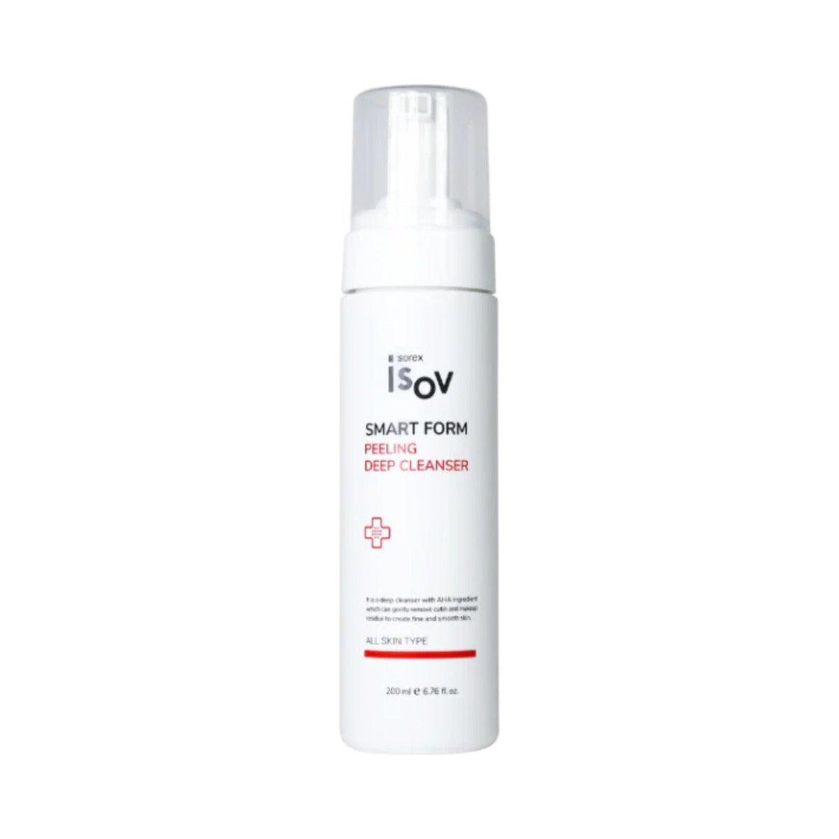 Smart Form Peeling Deep Cleanser iSOV Sorex — пінка з АНА-кислотами з пілінг-ефектом