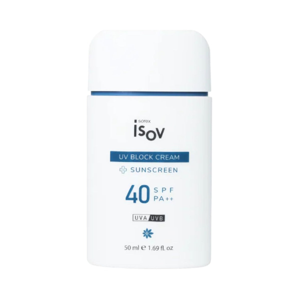 UV Block SPF 40 iSOV Sorex — сонцезахисний крем SPF 40
