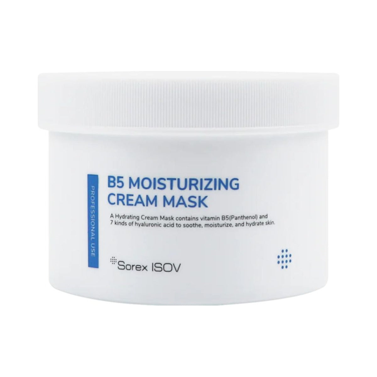 B5 Moisturizing Cream Mask iSOV Sorex — зволожувальна крем-маска з пантенолом