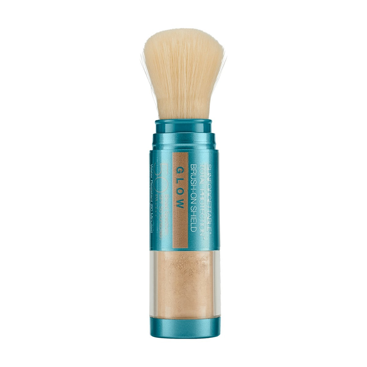 Sunforgettable Brush-On Shield Glow SPF 50 Colorescience — сонцезахисна пудра з пензлем «Золоте сяйво»