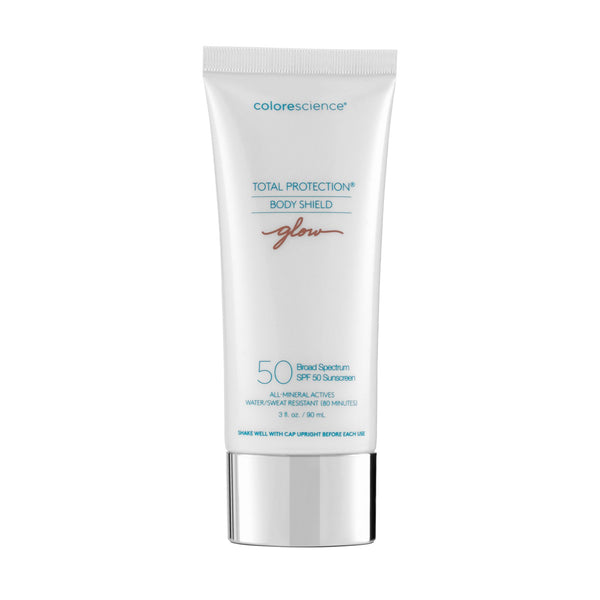 Sunforgettable Body Shield Glow SPF 50 Colorescience — сонцезахисний крем для тіла SPF 50 з сяйвом